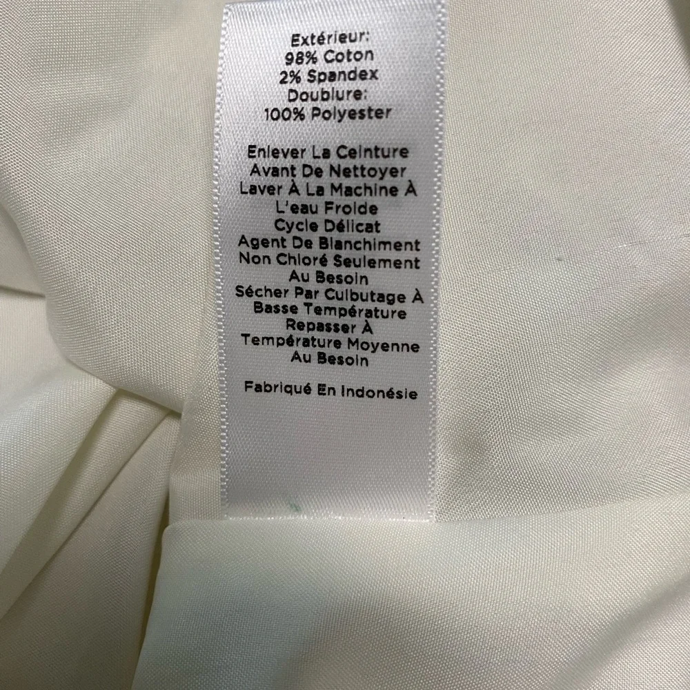 Talbots Floral Kaleidoscope Print Dress With Belt Size 8 - Picture 7 of 7